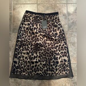 JOH leopard skirt size medium